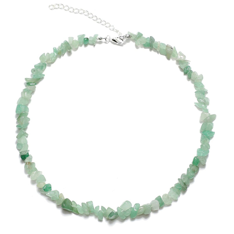 Böhmischer Stil Naturstein Perlen Choker Halsketten und Armbänder Schmuck