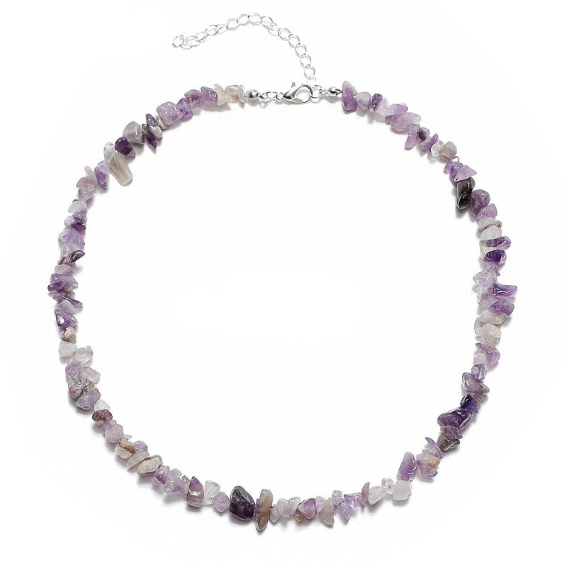 Böhmischer Stil Naturstein Perlen Choker Halsketten und Armbänder Schmuck