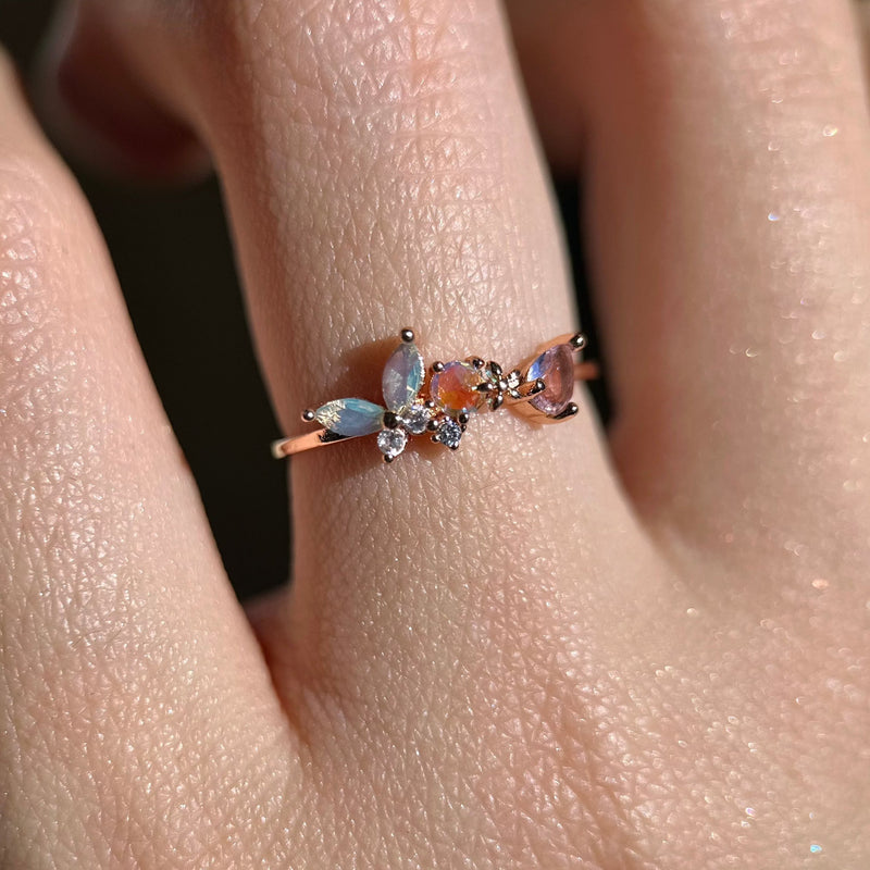 Schmetterlingsring - Freya