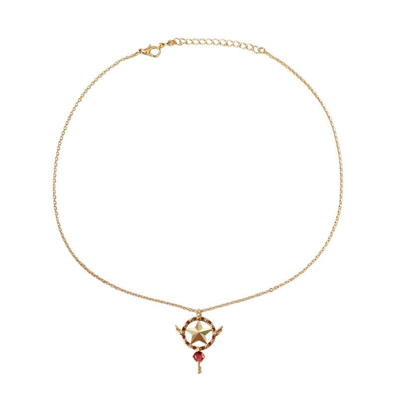 Halskette mit Anhänger „Himmlischer Mond“