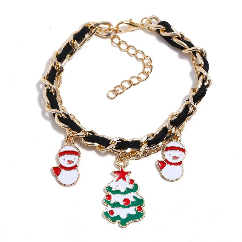 Weihnachtsserie Metallbroschen