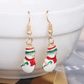 Weihnachts-Sonder-Emaille-Ohrringe