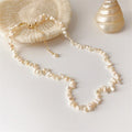 Klassischer Modeschmuck aus natürlicher Süßwasserperle und Armband
