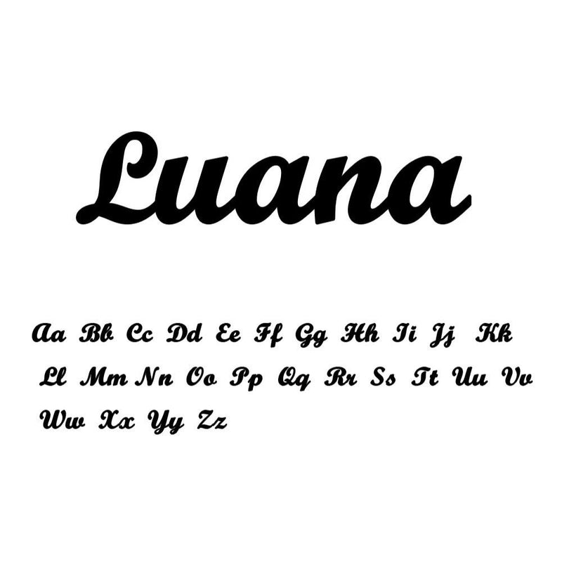 Kreative personalisierte Halskette mit Namensanhänger