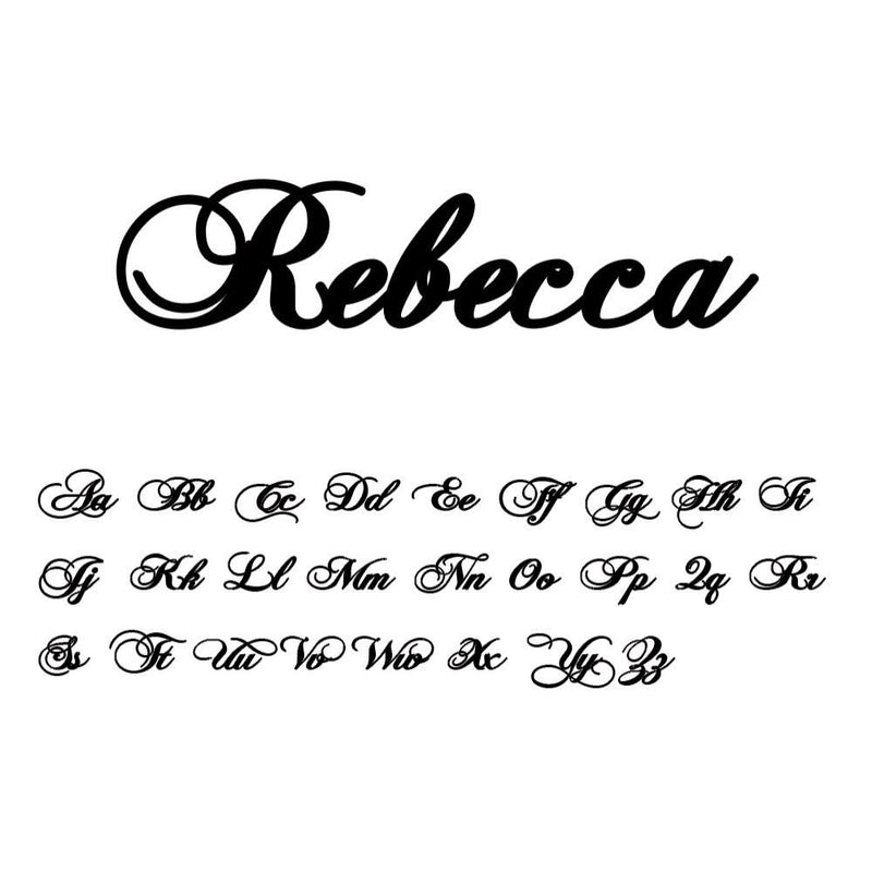 Kreative personalisierte Halskette mit Namensanhänger