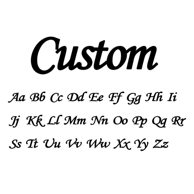 Kreative personalisierte Halskette mit Namensanhänger