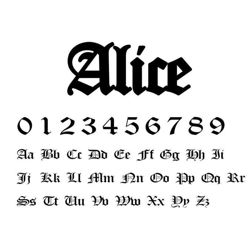 Kreative personalisierte Halskette mit Namensanhänger