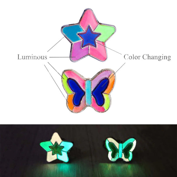 Halbmond und Stern, Farbwechselnde, Einstellbare Stimmungsringe