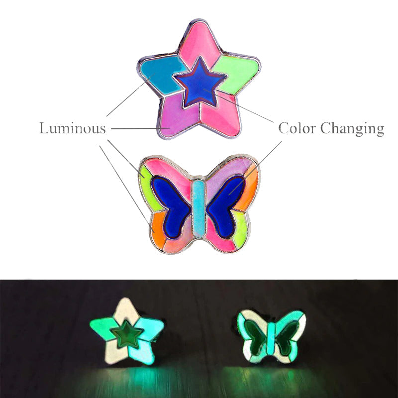 Halbmond und Stern, Farbwechselnde, Einstellbare Stimmungsringe