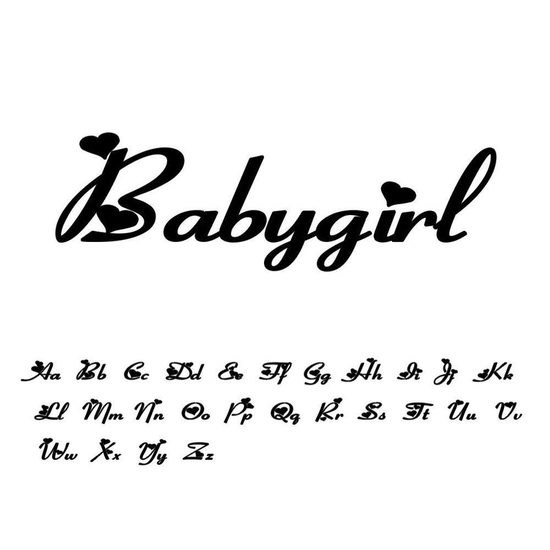 Benutzerdefinierte personalisierte Namensanhänger Halskette