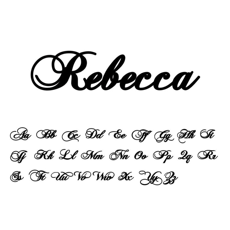 Benutzerdefinierte personalisierte Namensanhänger Halskette