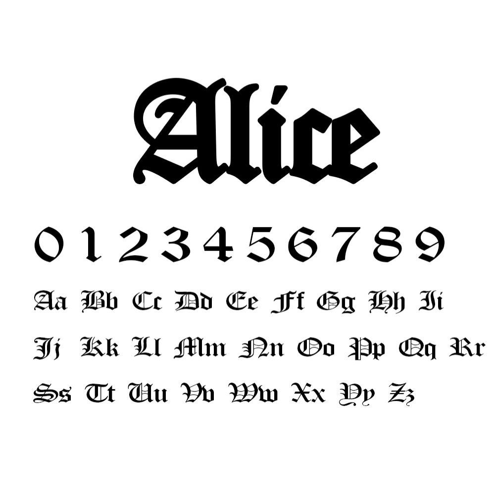 Benutzerdefinierte personalisierte Namensanhänger Halskette