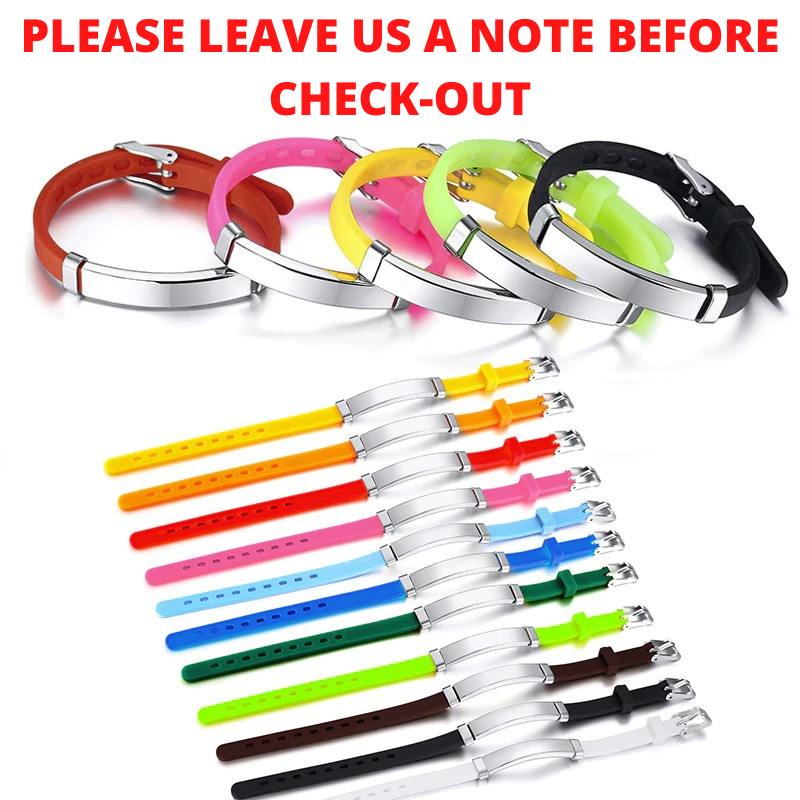 Individuelle persönliche medizinische Notfall-ID-Armbänder für Kinder