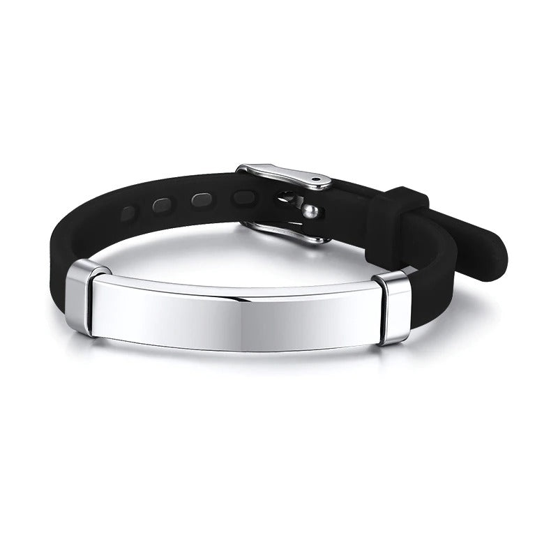Individuelle persönliche medizinische Notfall-ID-Armbänder für Kinder