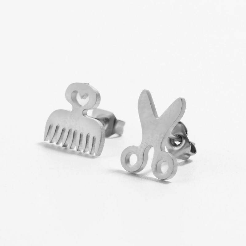 Niedliche modische Ohrstecker aus Edelstahl