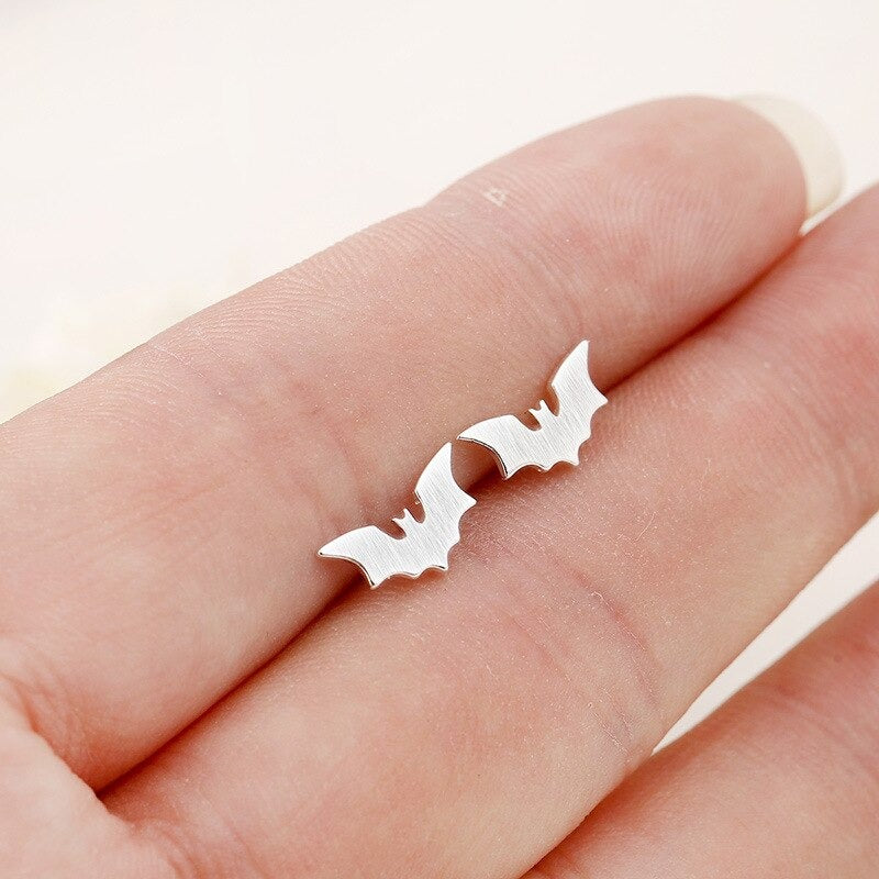 Niedliche, modische Ohrstecker-Kollektion aus Edelstahl in verschiedenen Stilen