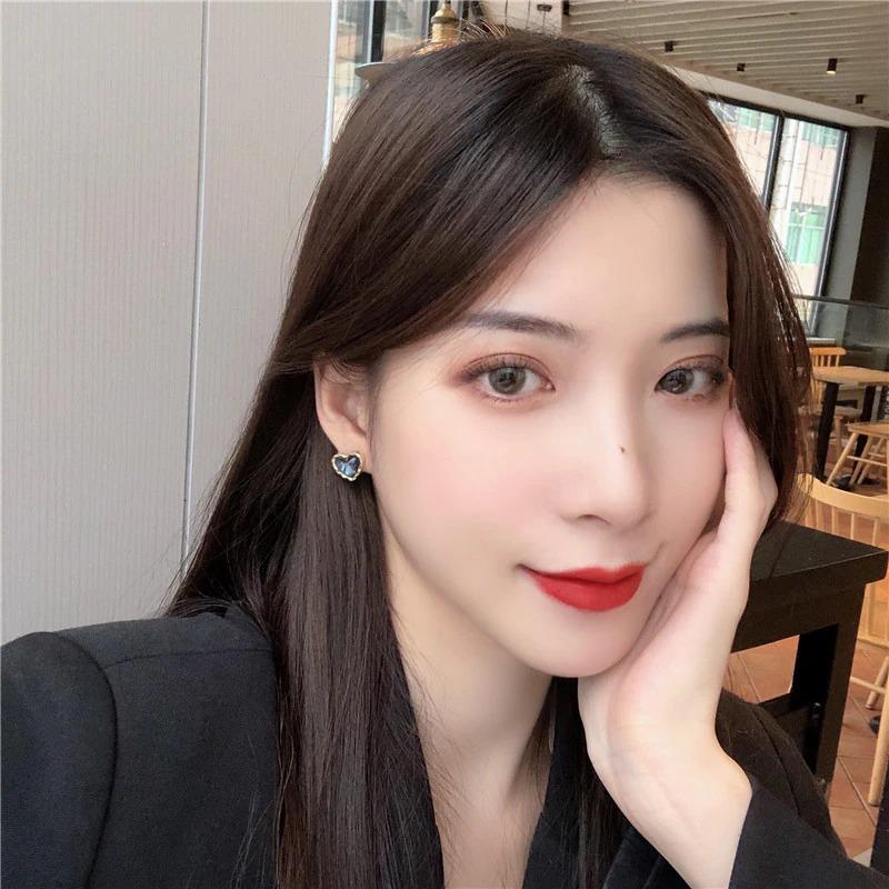 Süße und romantische Liebesherz-Ohrstecker