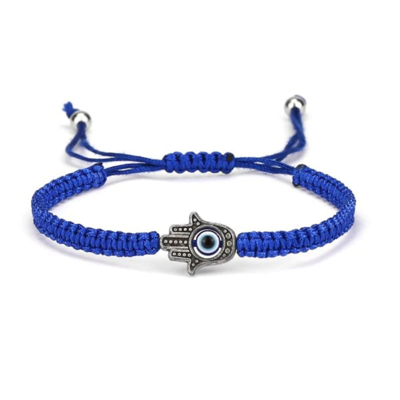Zierliche, verstellbare Armbänder mit mythischen Augen- und Hamsa-Charm-Perlen