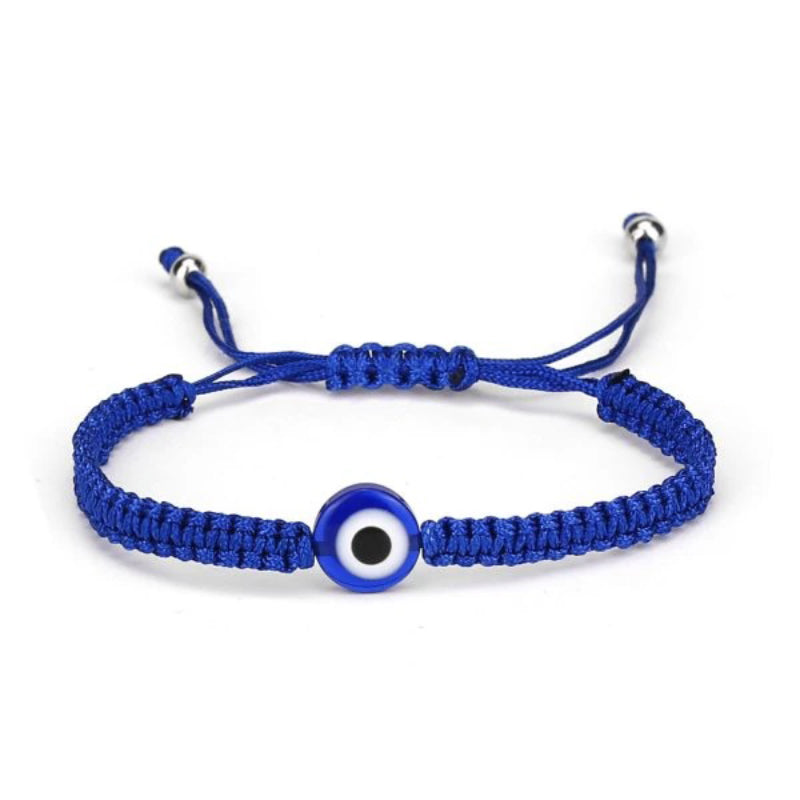 Zierliche, verstellbare Armbänder mit mythischen Augen- und Hamsa-Charm-Perlen