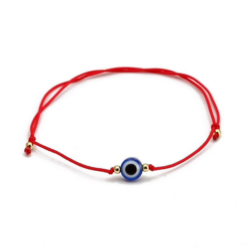 Zierliche, verstellbare Armbänder mit mythischen Augen- und Hamsa-Charm-Perlen