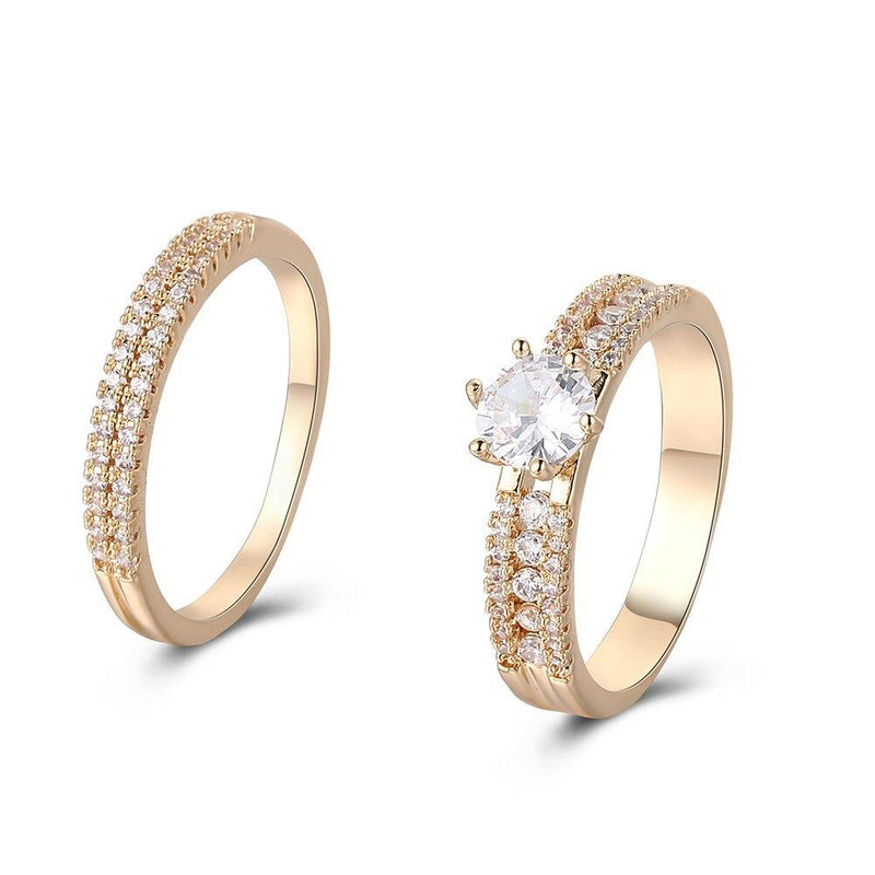 Schillernde Ringe mit kubischem Zirkonia – verschiedene Stile