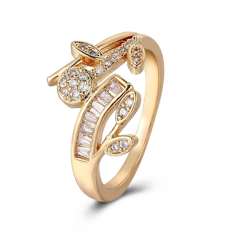 Schillernde Ringe mit kubischem Zirkonia – verschiedene Stile