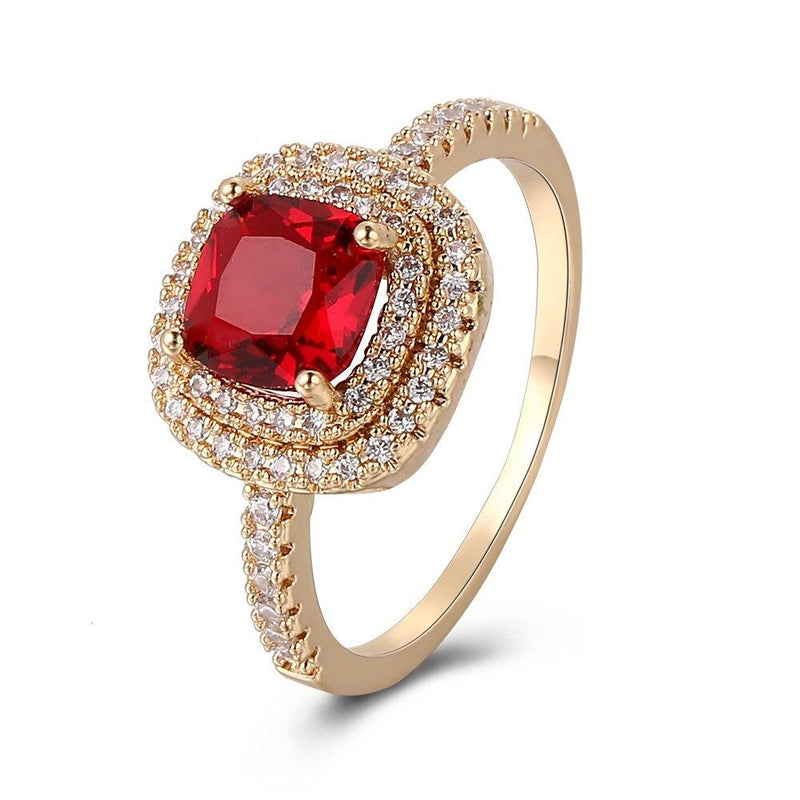 Schillernde Ringe mit kubischem Zirkonia – verschiedene Stile