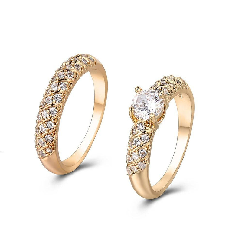 Schillernde Ringe mit kubischem Zirkonia – verschiedene Stile