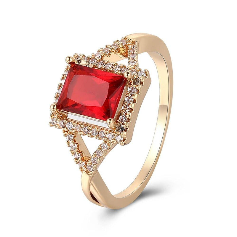 Schillernde Ringe mit kubischem Zirkonia – verschiedene Stile