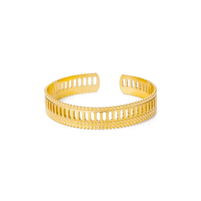 Designer-Goldarmband – Luxuriöses Gelbgold-Armband, High-End-Mode-Armreif
