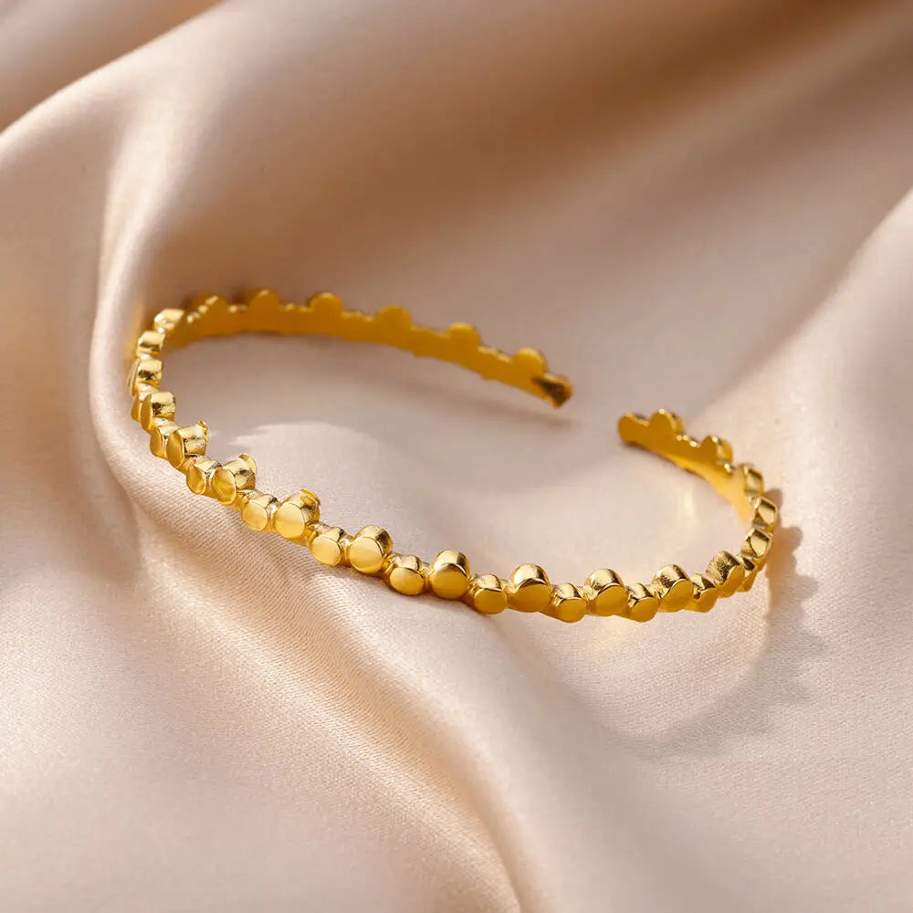 Designer-Goldarmband – Luxuriöses Gelbgold-Armband, High-End-Mode-Armreif