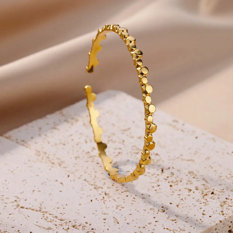 Designer-Goldarmband – Luxuriöses Gelbgold-Armband, High-End-Mode-Armreif