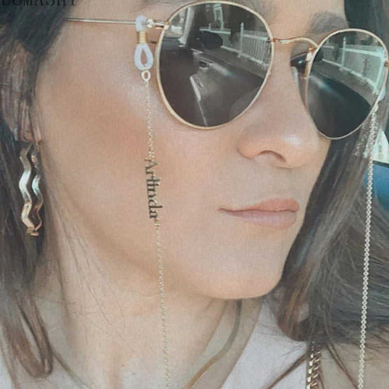 Elegante personalisierte Brillenkette