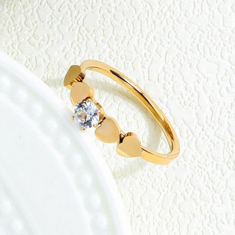 Eleganter Ring mit personalisierten Namen