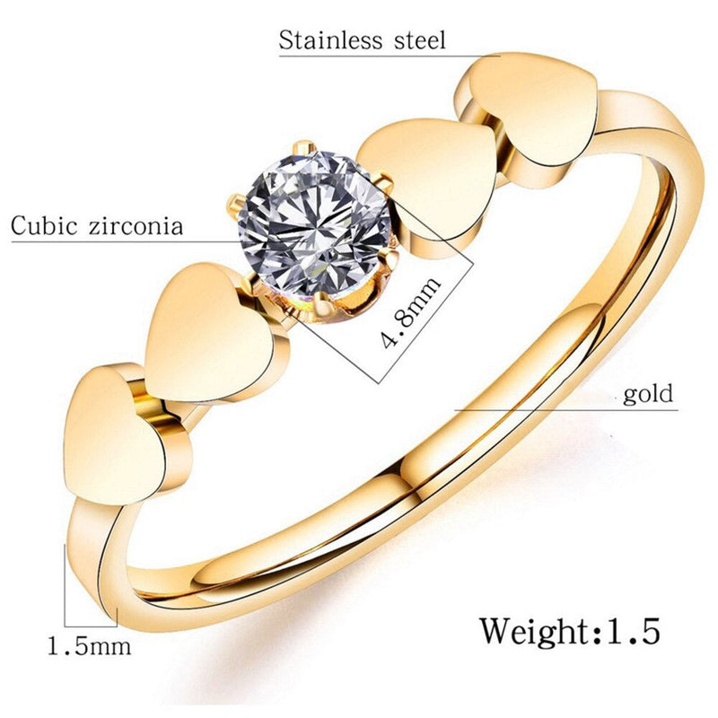 Eleganter Ring mit personalisierten Namen