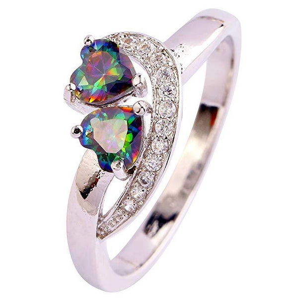 Eleganter Topas Cocktailring