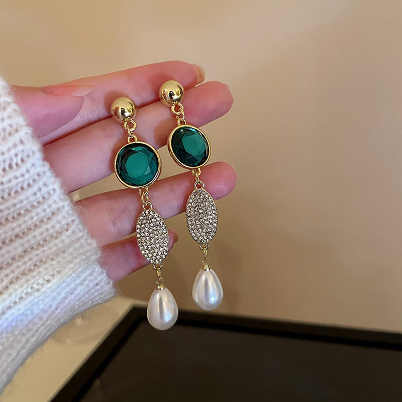 Exklusive trendige All Green Vibes Acryl-Ohrhänger-Kollektion