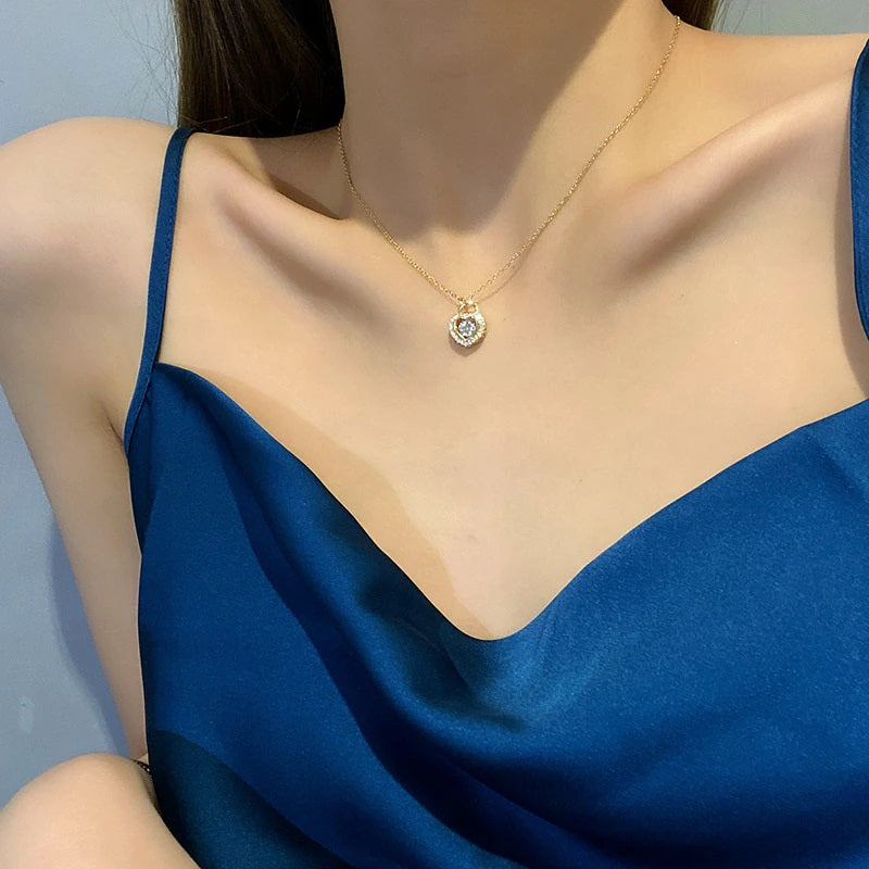 Exquisite Schlüsselbeinkette mit Anhängerketten in verschiedenen Stilen