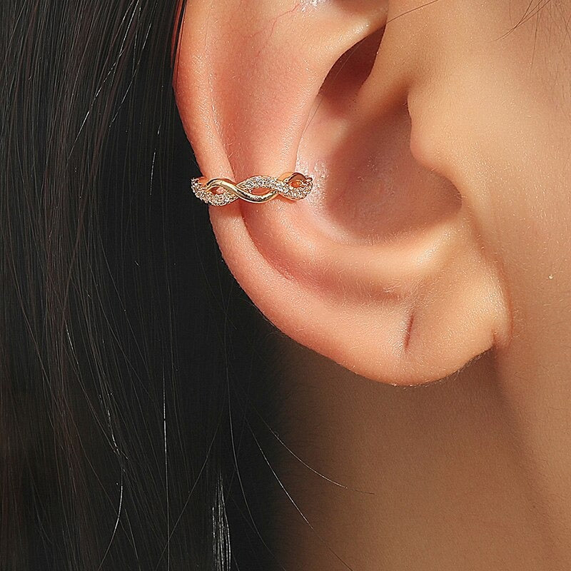 Exquisite, modische Ohrringe mit Zirkonia und Edelsteinen