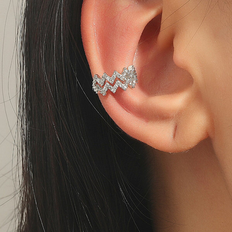 Exquisite, modische Ohrringe mit Zirkonia und Edelsteinen