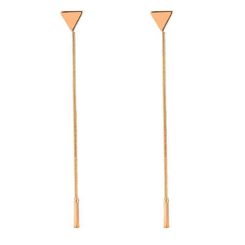 Modekollektionen von Tropfenohrringen mit Strasssteinen und Perlenquasten