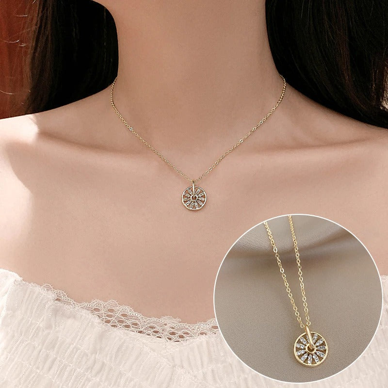 Modische Luxus-Schlüsselbeinkette mit Anhängern in verschiedenen Stilen