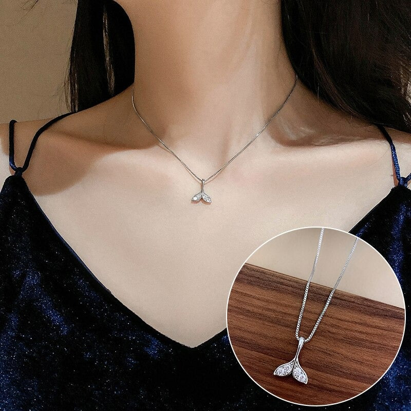 Modische Luxus-Schlüsselbeinkette mit Anhängern in verschiedenen Stilen