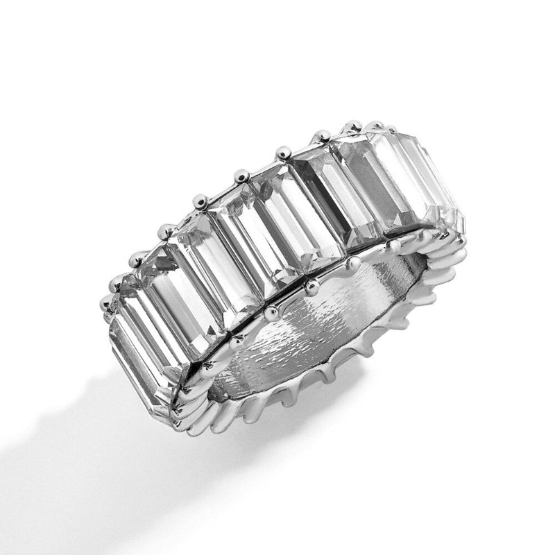 Mode Luxus Zirkon Bejeweled Multicolor Ringe