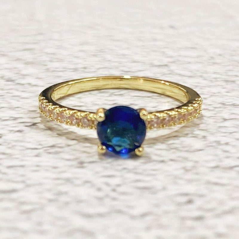 Mode Luxus Zirkon Bejeweled Multicolor Ringe
