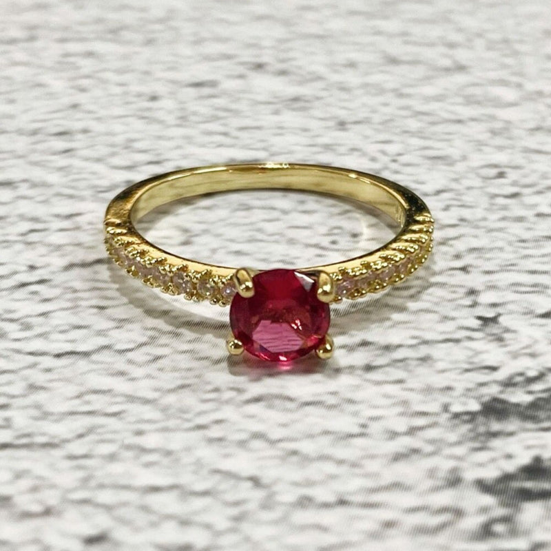 Mode Luxus Zirkon Bejeweled Multicolor Ringe