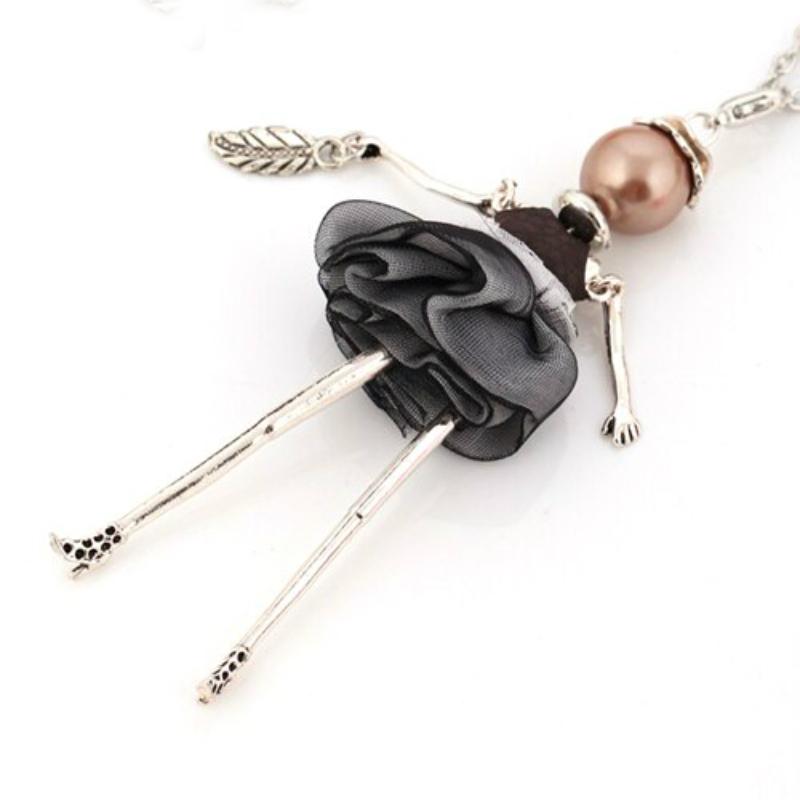 Fashionista-Puppen-Halskette mit Perlen - Deluxe Edition