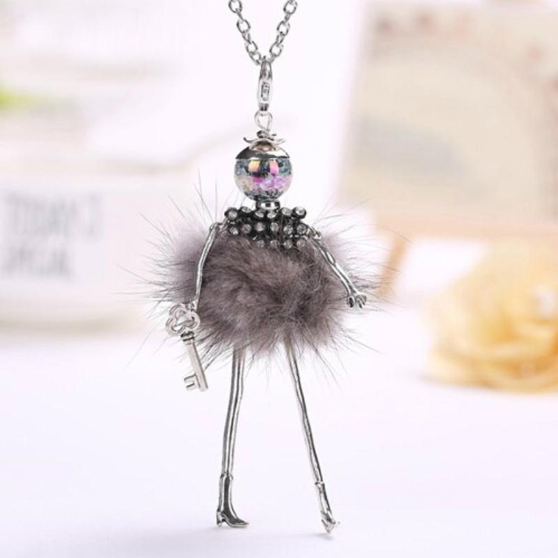 Fashionista-Puppen-Halskette mit Perlen - Deluxe Edition