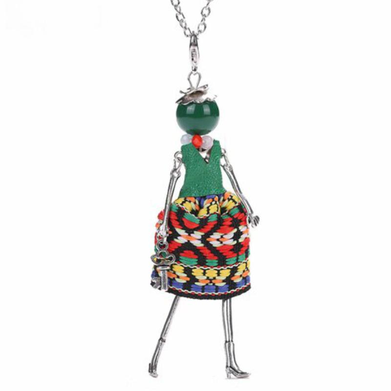 Fashionista-Puppen-Halskette mit Perlen - Deluxe Edition