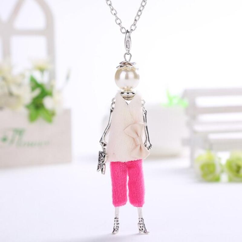 Fashionista-Puppen-Halskette mit Perlen - Deluxe Edition